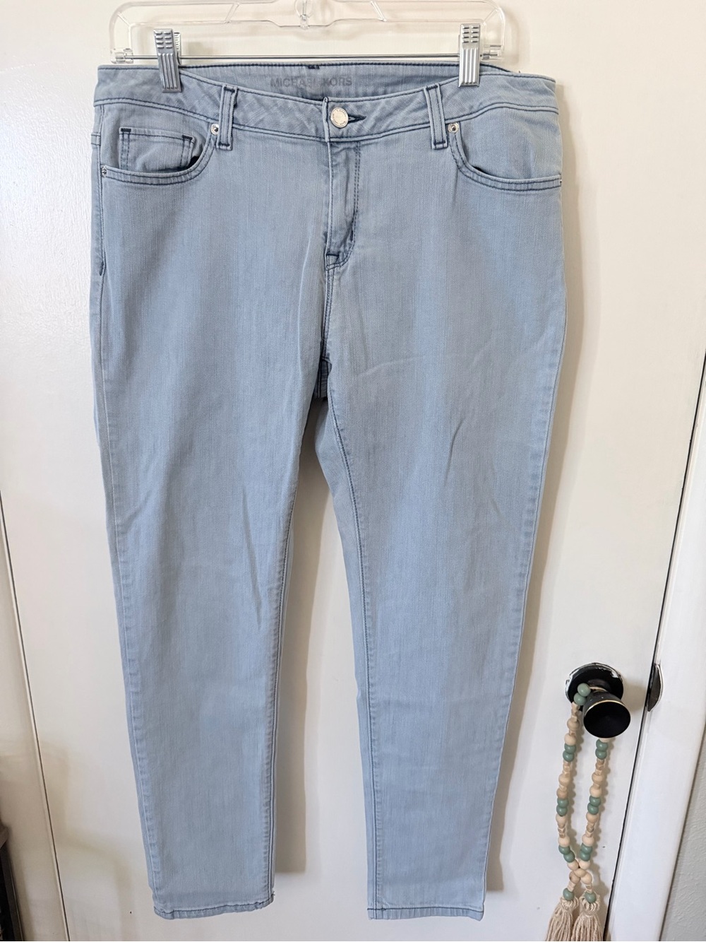 Michael Kors Pale Blue Women's Skinny Jeans